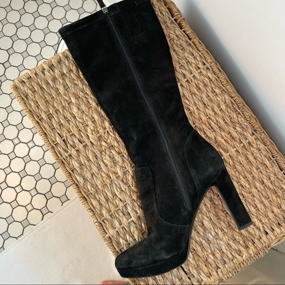 VIA SPIGA BLACK KNEE HIGH BOOTS - Picture 5 of 5